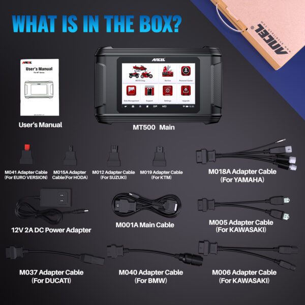 Motorcycle Diagnostic Tool Scanner - MT500 eu car scanner