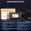 Ancel AR500 Write EEPROM/FLASH Airbag Reset Kit car scanner