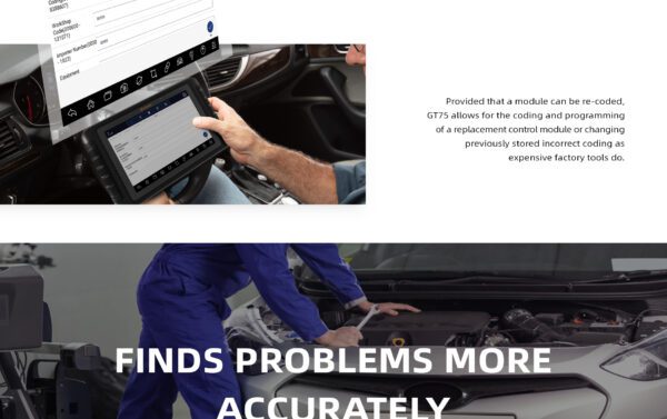 Foxwell GT75TS Automotive Diagnostic & TPMS Platform car scanner