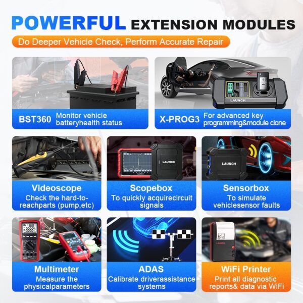 LAUNCH X431 PROS Elite Bidirectional Scan Tool car scanner