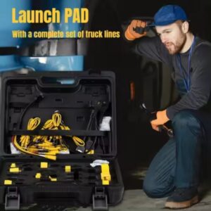 Launch X431 Heavy Duty Truck Adapter Kit with pad and Truch lines