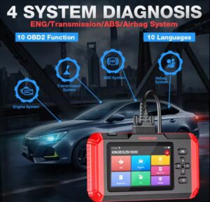 2024 Kingbolen S600 OBD2 Car Diagnostic car scanner with 4 system