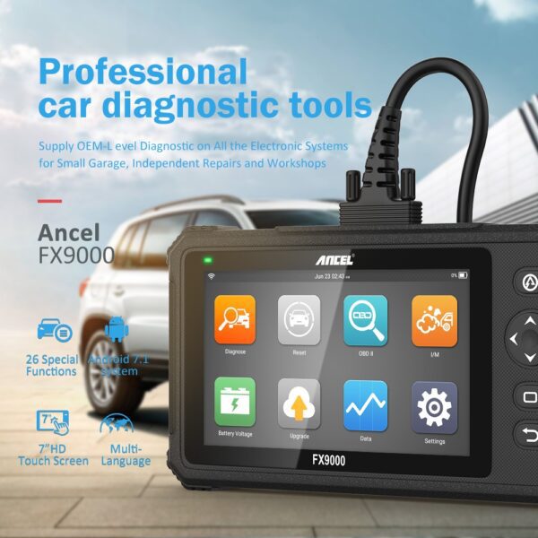 Ancel FX9000 – Newest Automotive Full OBD2 Diagnostic Scanner Tool car scanner