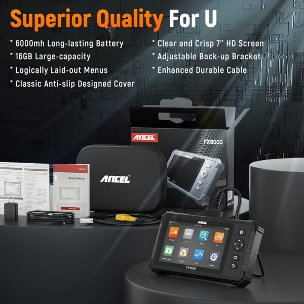 Ancel FX9000 – Newest Automotive Full OBD2 Diagnostic Scanner Tool car scanner