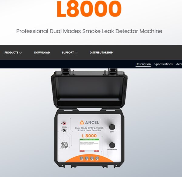 ANCEL L8000 Automotive Smoke Machine car scanner