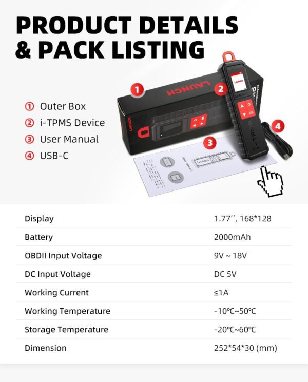 LAUNCH CR529 OBD2 Scanner OBD Code Reader Car Diagnostic Tool product