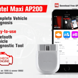 AUTEL AP200 Bluetooth OBD2 Scanner Code Reader with Full Systems Diagnostic for DIYers diagnosis