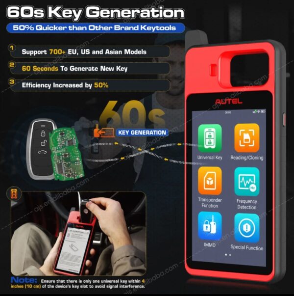 Autel MaxiIM KM100 Key Fob Programming Tool - Image 5