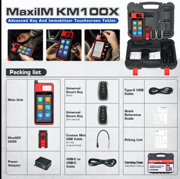 Autel MaxiIM KM100 Key Fob Programming Tool - Image 4