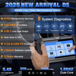 Xtool D5 Car Scanner