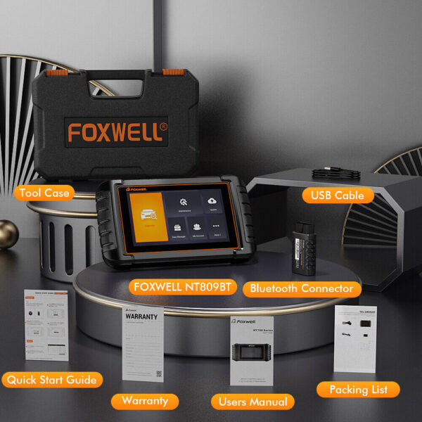 FOXWELL NT809 BT Bidirectional Scanner Tool - Image 11