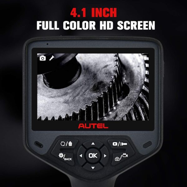 The MaxiVideo MV480, the next generation of digital videoscope, is ideal for inspecting difficult-to-reach areas with its semi-rigid flexible cable and 10-level adjustable LED light. - Image 10