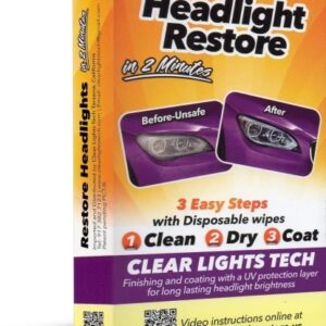 Clear Lights Tech Headlight Restoration Kit
