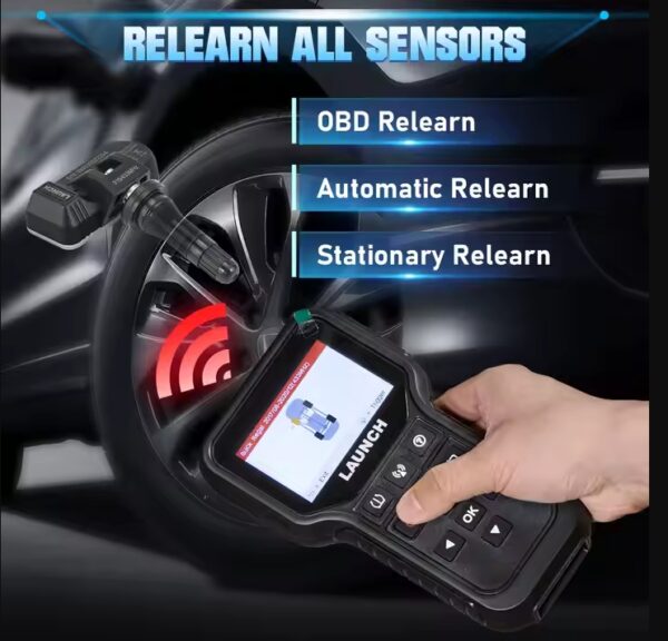 Launch CRT5011E TPMS Activation and Diagnostic Tool - Image 6