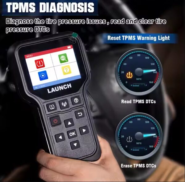 Launch CRT5011E TPMS Activation and Diagnostic Tool - Image 7