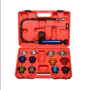 14PCS Automotive Radiator Cooling System Pressure Tester Kit
