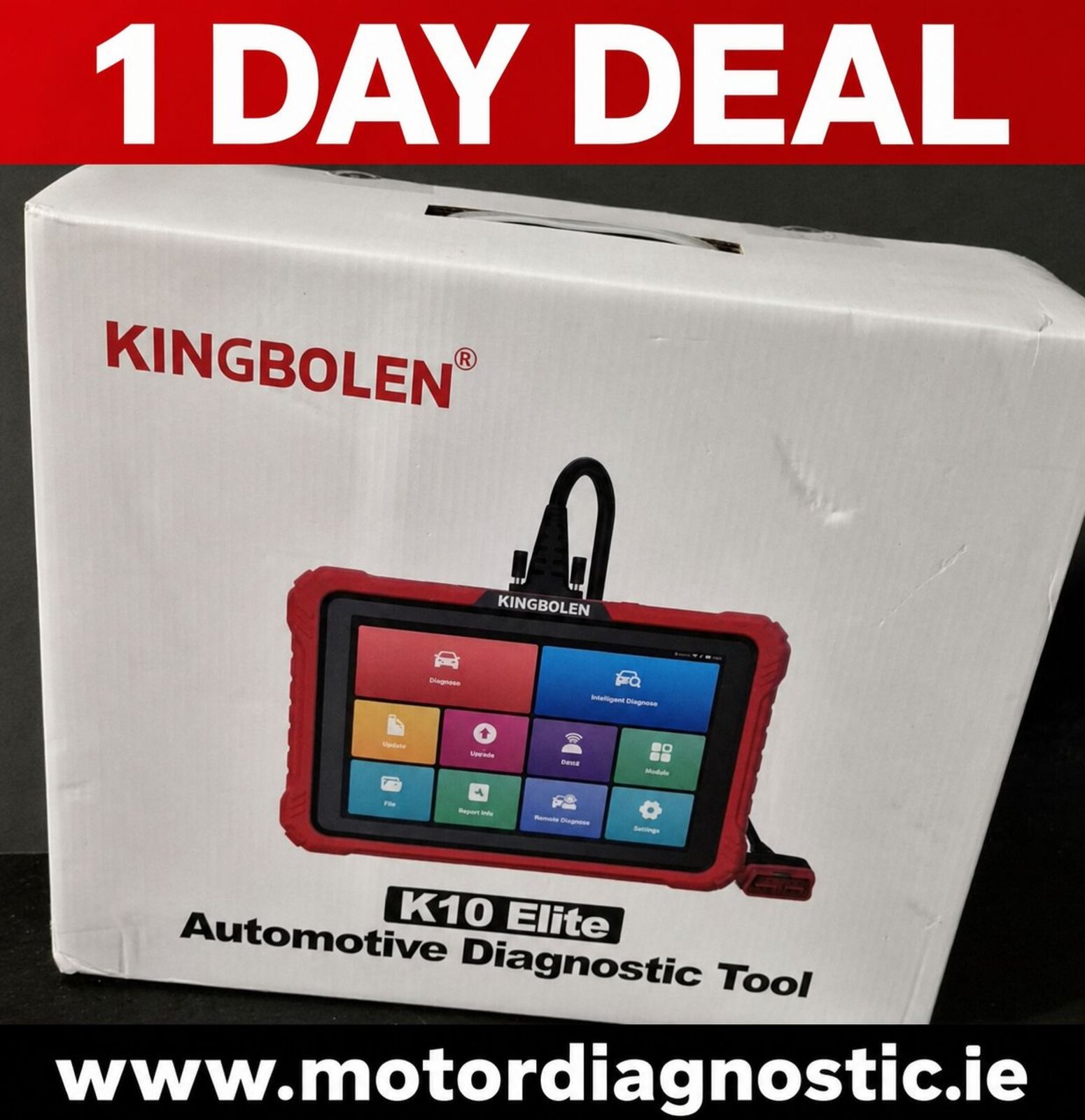 Kingbolen K10 Elite Car Diagnostic Tool